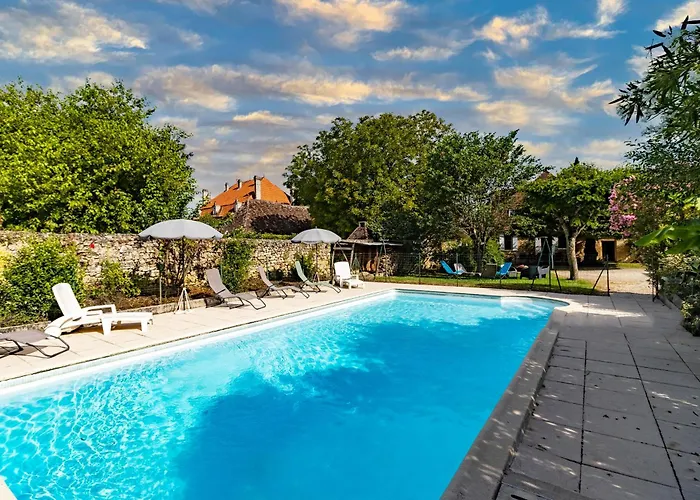 Maison En Pierre Piscine Clim